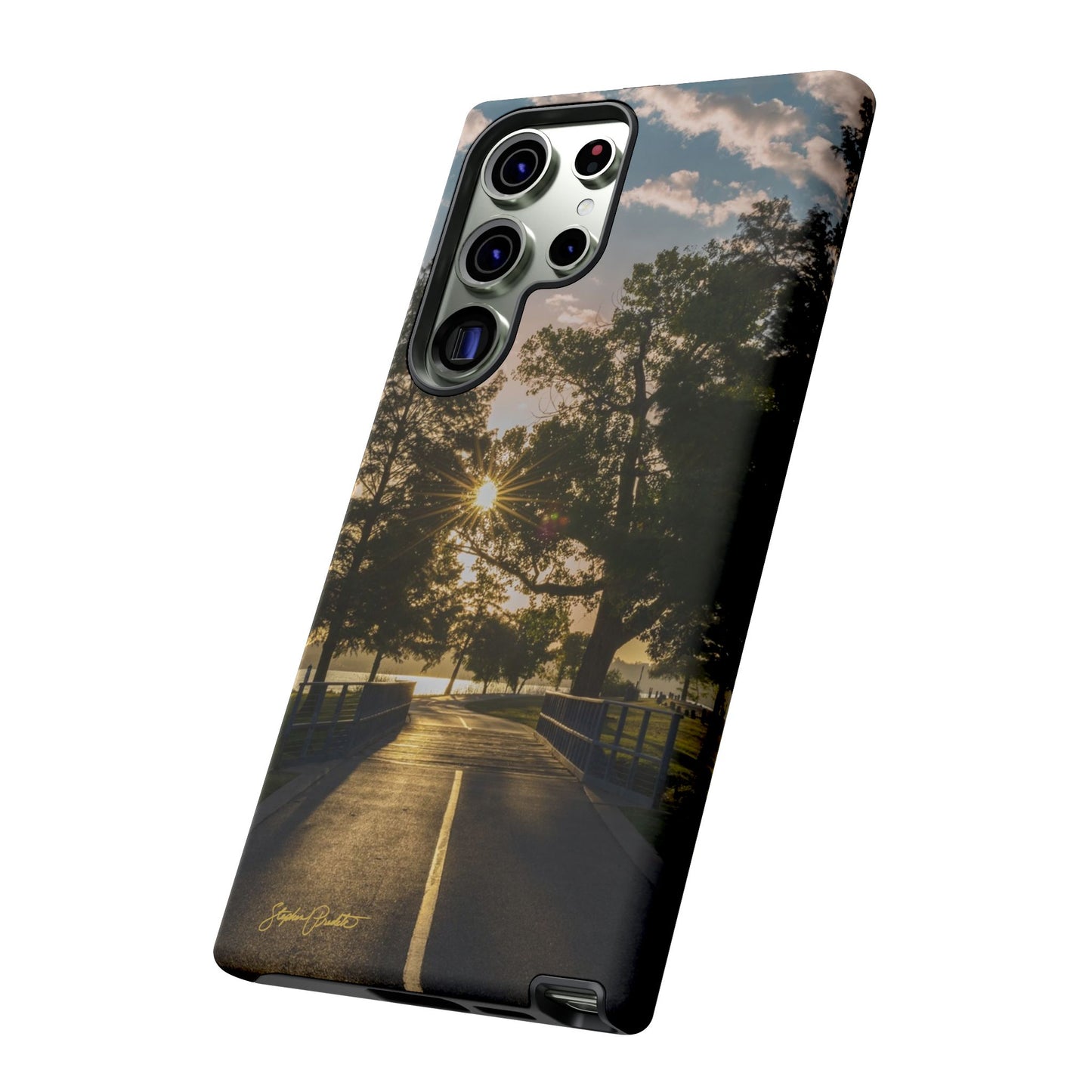 Phone Tough Case - Sunrise on the Running Path at White Rock Lake