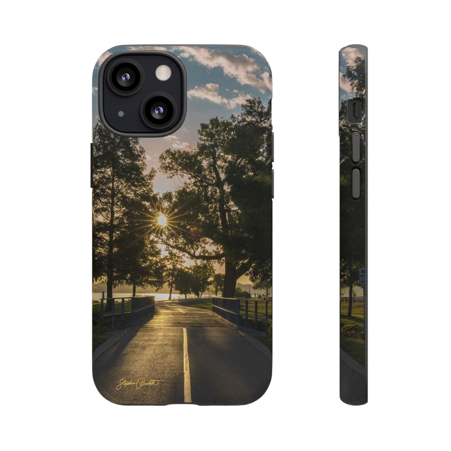 Phone Tough Case - Sunrise on the Running Path at White Rock Lake