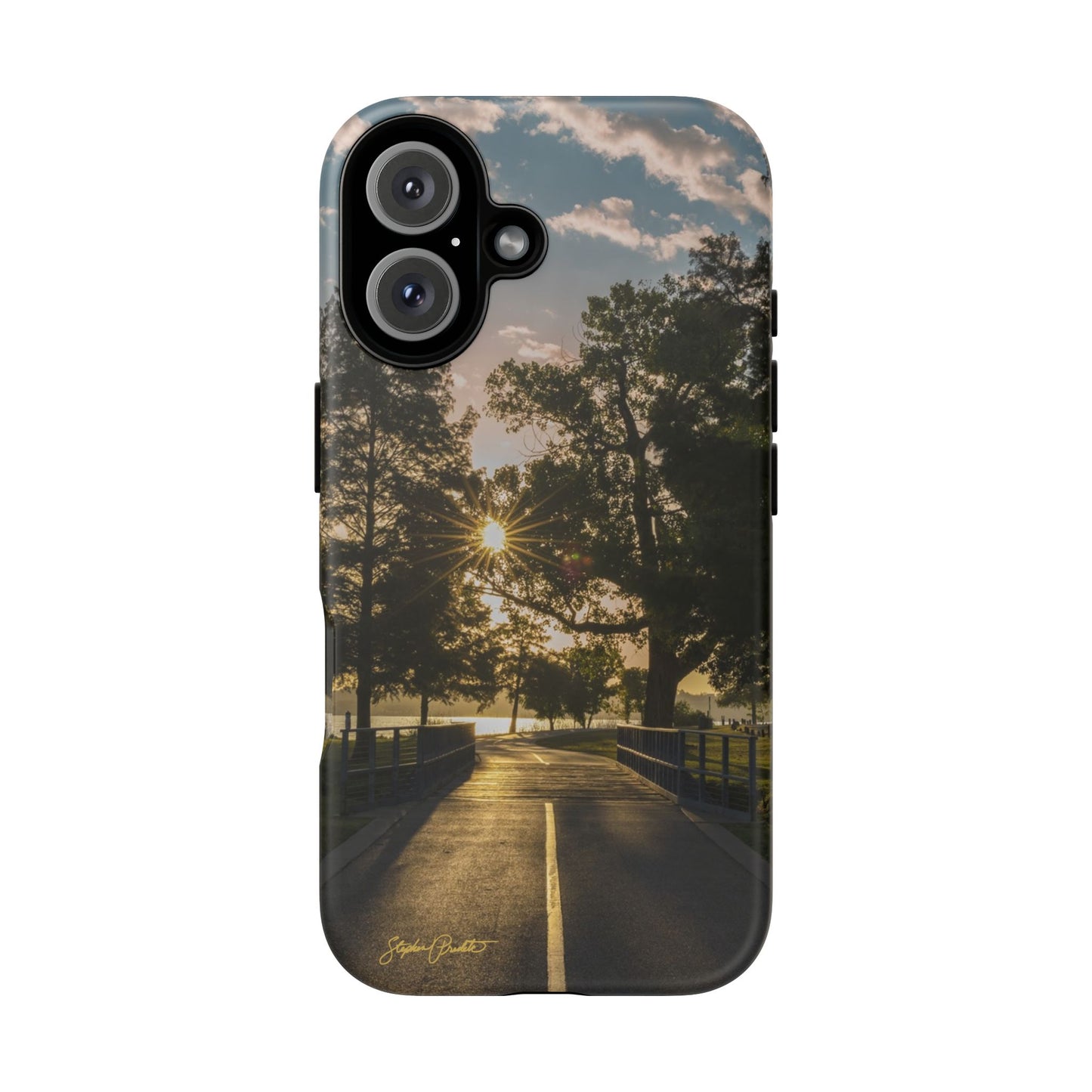 Phone Tough Case - Sunrise on the Running Path at White Rock Lake