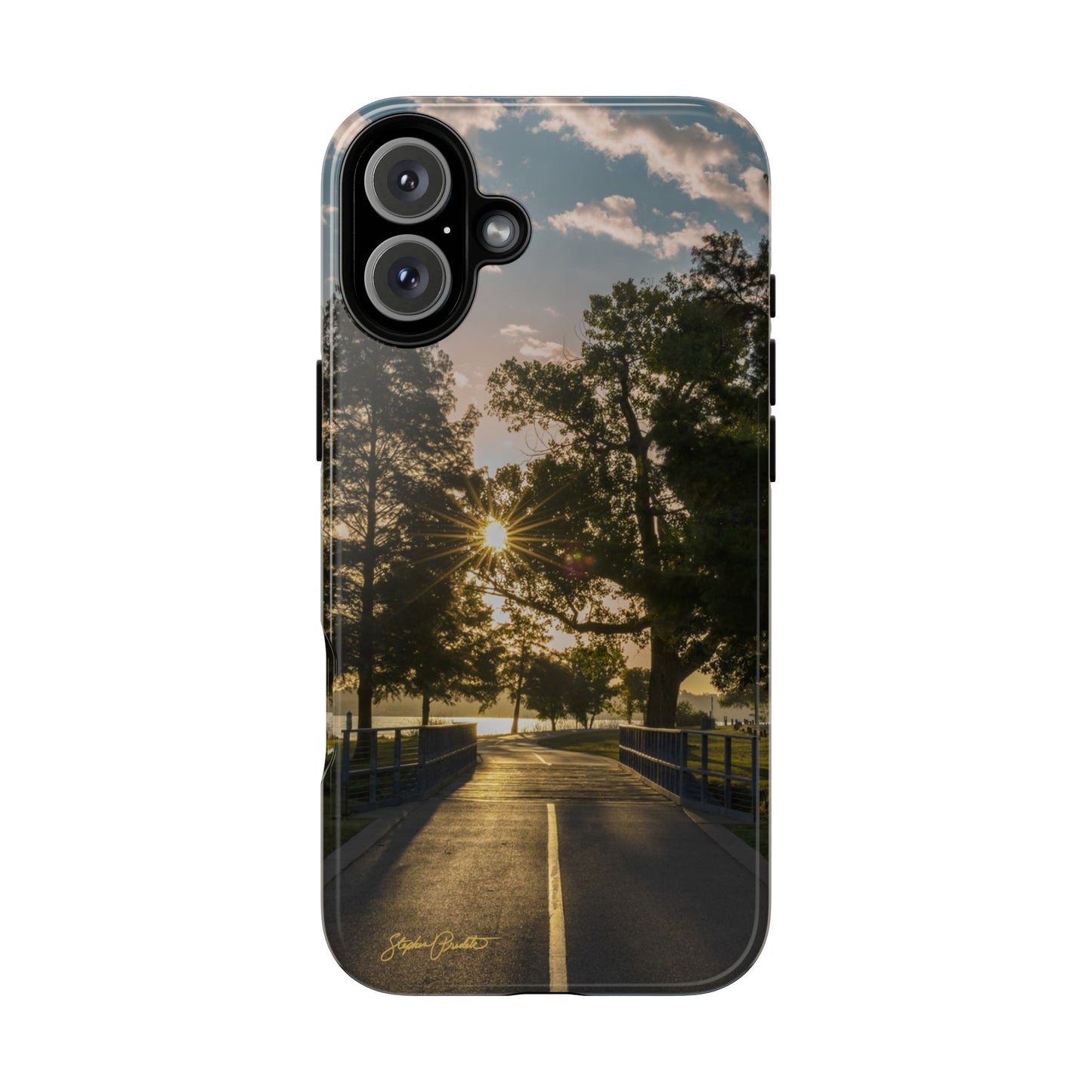 Phone Tough Case - Sunrise on the Running Path at White Rock Lake