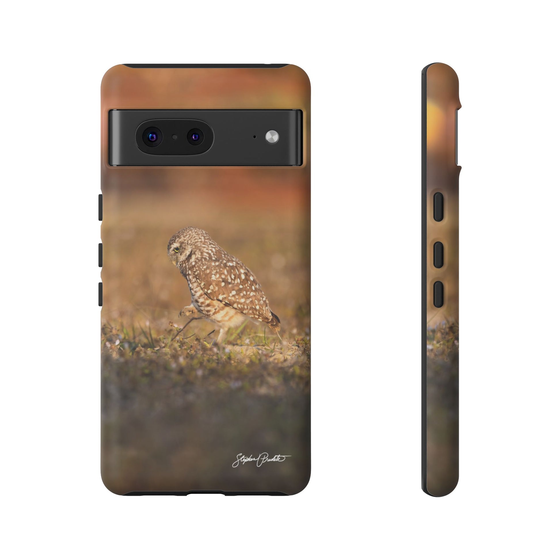 Phone Tough Case - Burrowing Owl Stroll Stephen Pred etc. Photography Phone Tough Case - Burrowing Owl Stroll Stephen Pred etc. Photography
