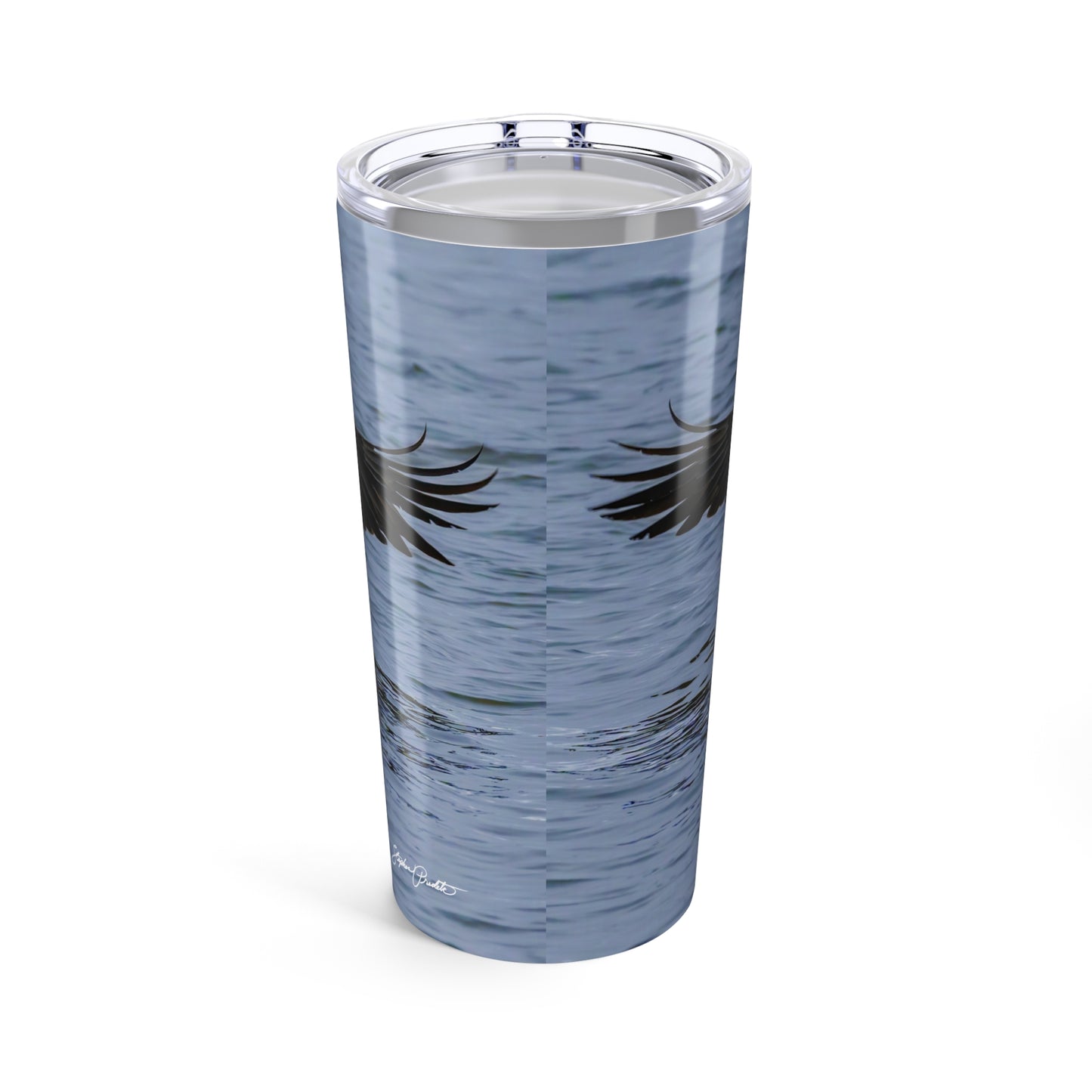 Tumbler 20oz -- Eagle Dive with Spread Wings
