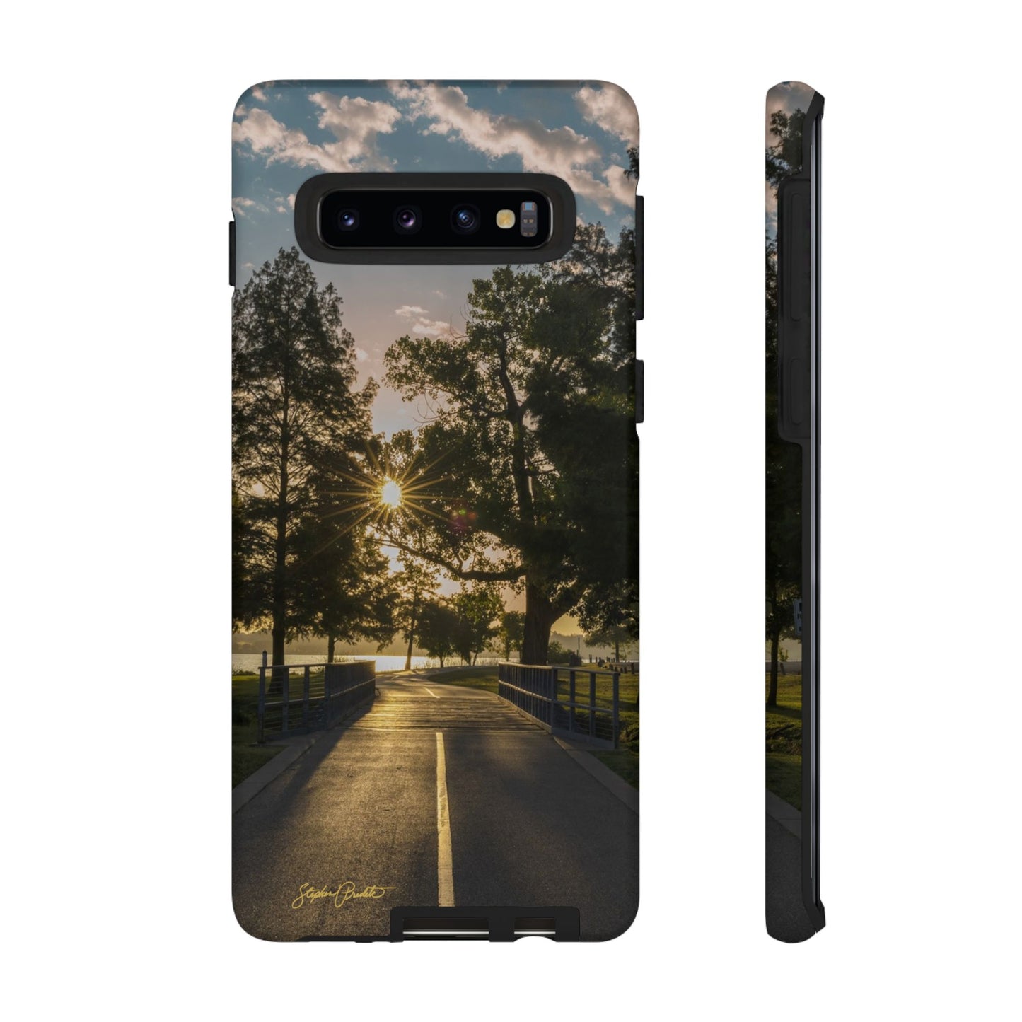 Phone Tough Case - Sunrise on the Running Path at White Rock Lake