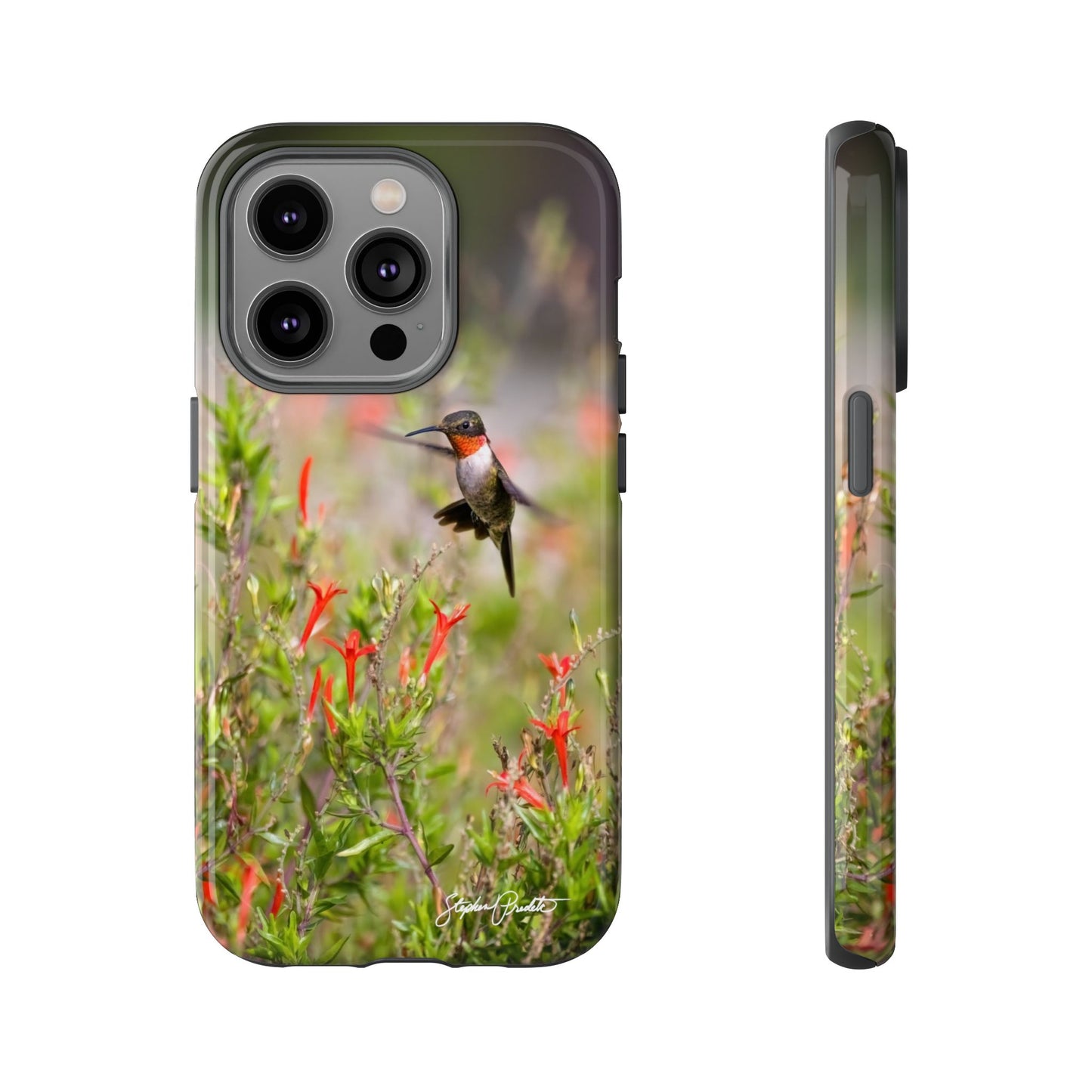 Phone Tough Case - Ruby-throated Hummingbird