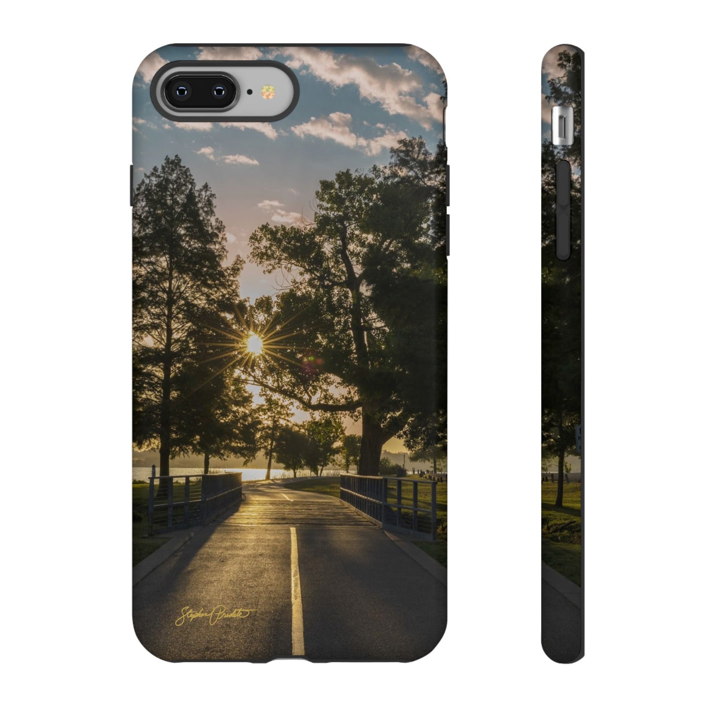 Phone Tough Case - Sunrise on the Running Path at White Rock Lake