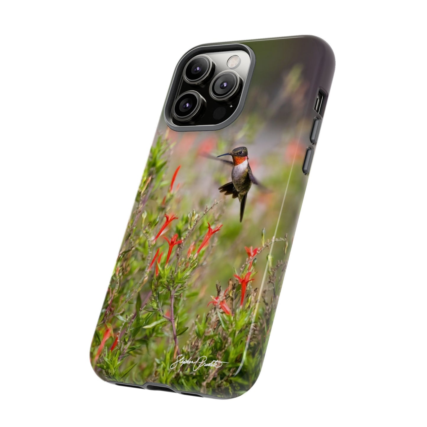Phone Tough Case - Ruby-throated Hummingbird