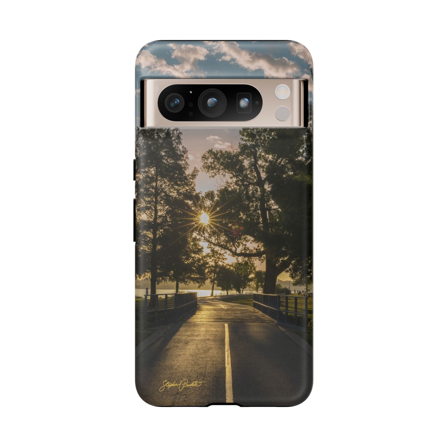 Phone Tough Case - Sunrise on the Running Path at White Rock Lake