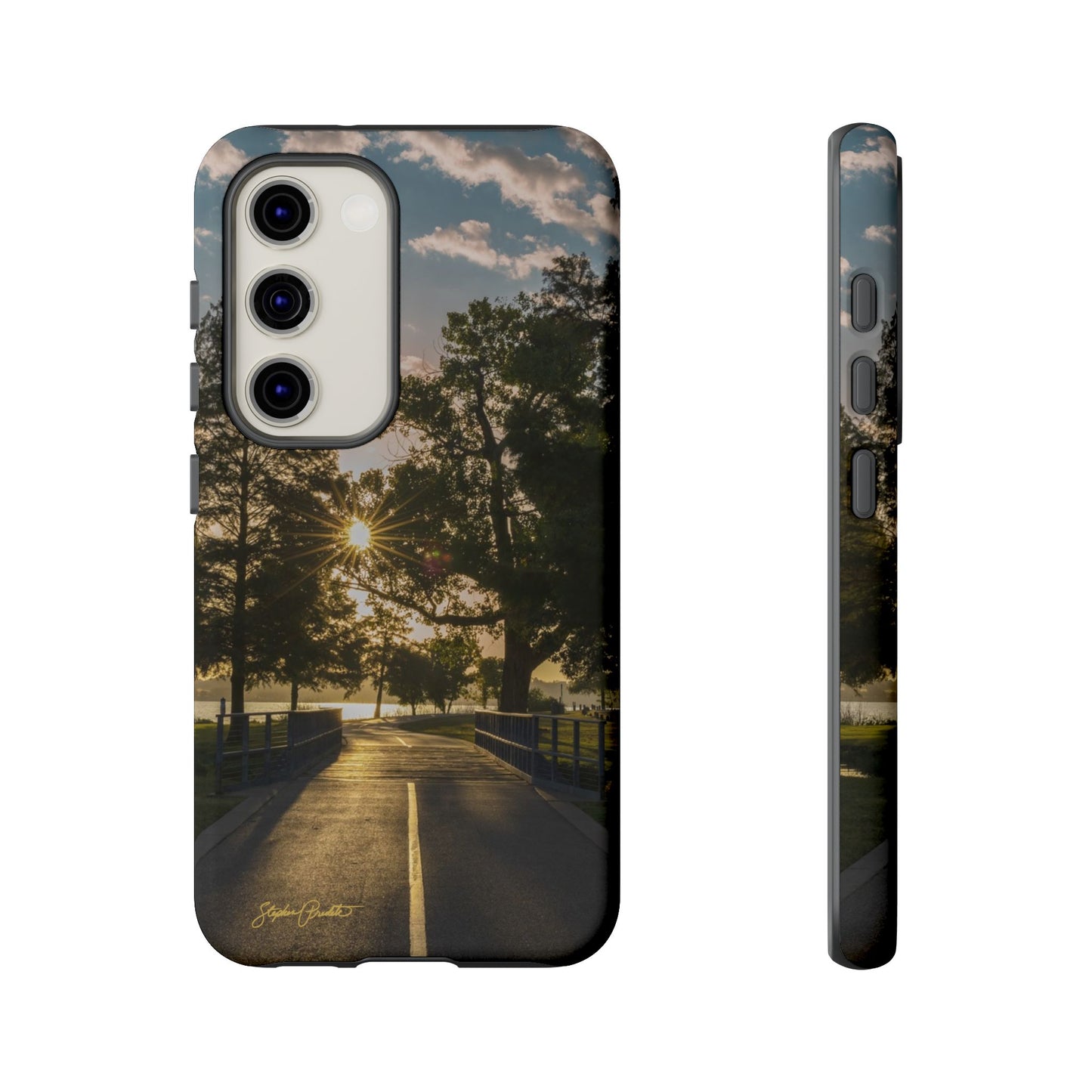 Phone Tough Case - Sunrise on the Running Path at White Rock Lake
