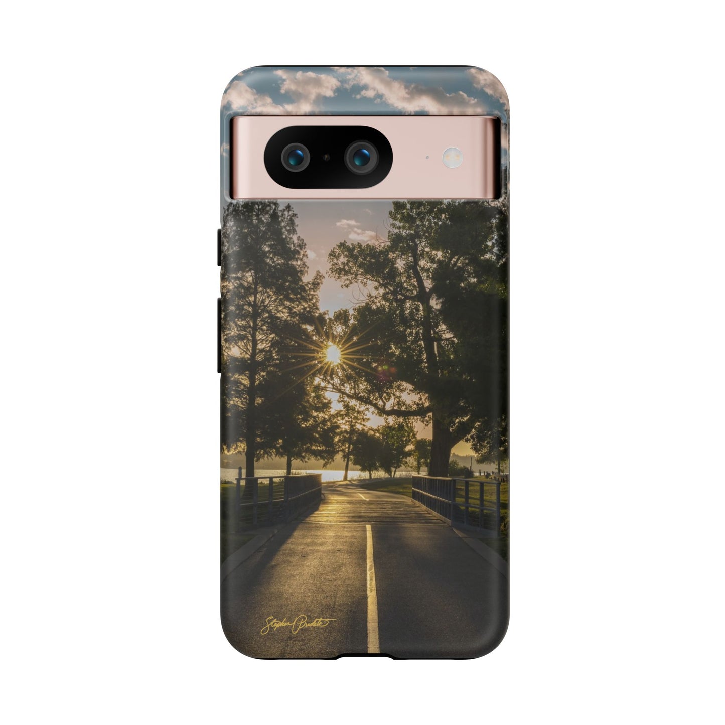 Phone Tough Case - Sunrise on the Running Path at White Rock Lake