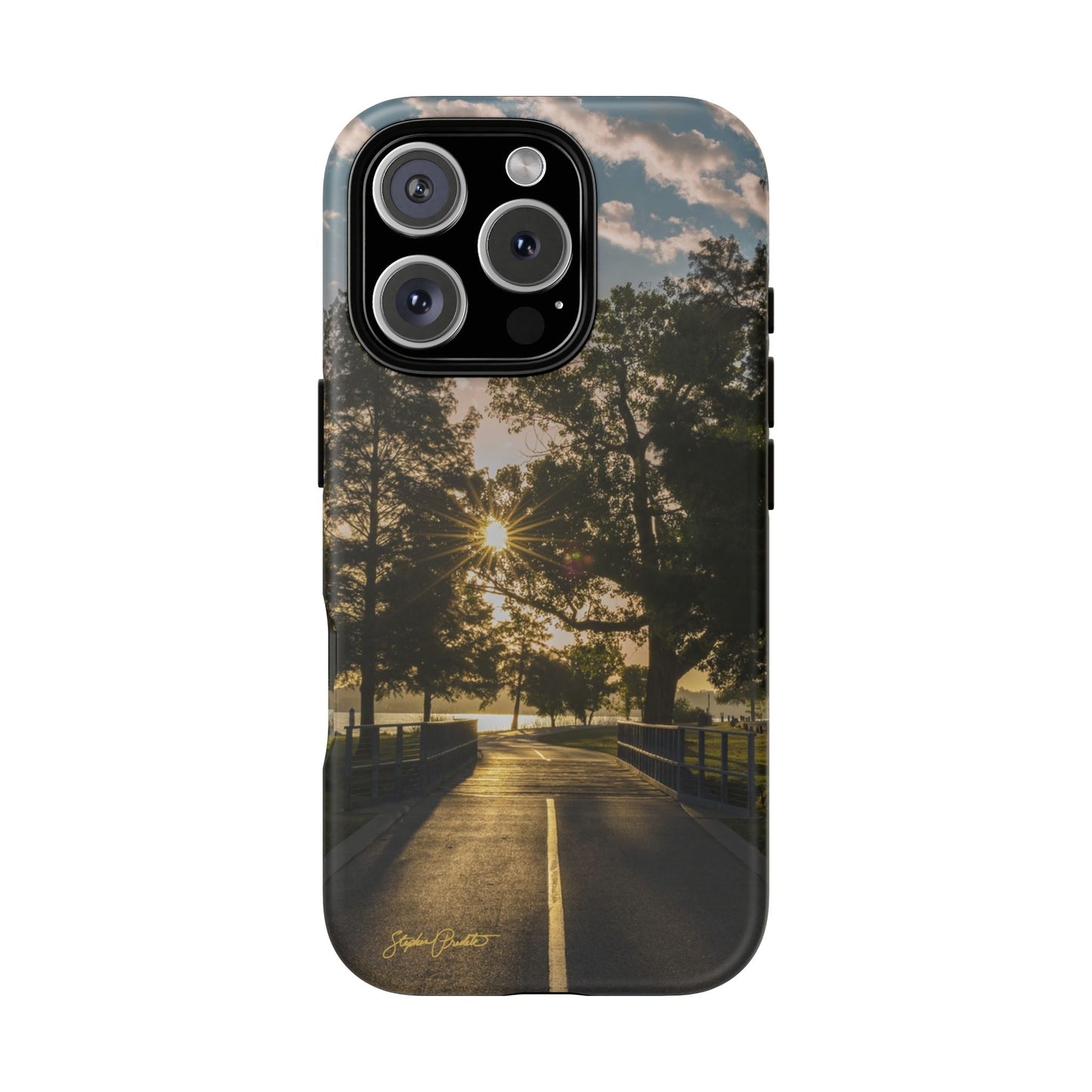 Phone Tough Case - Sunrise on the Running Path at White Rock Lake