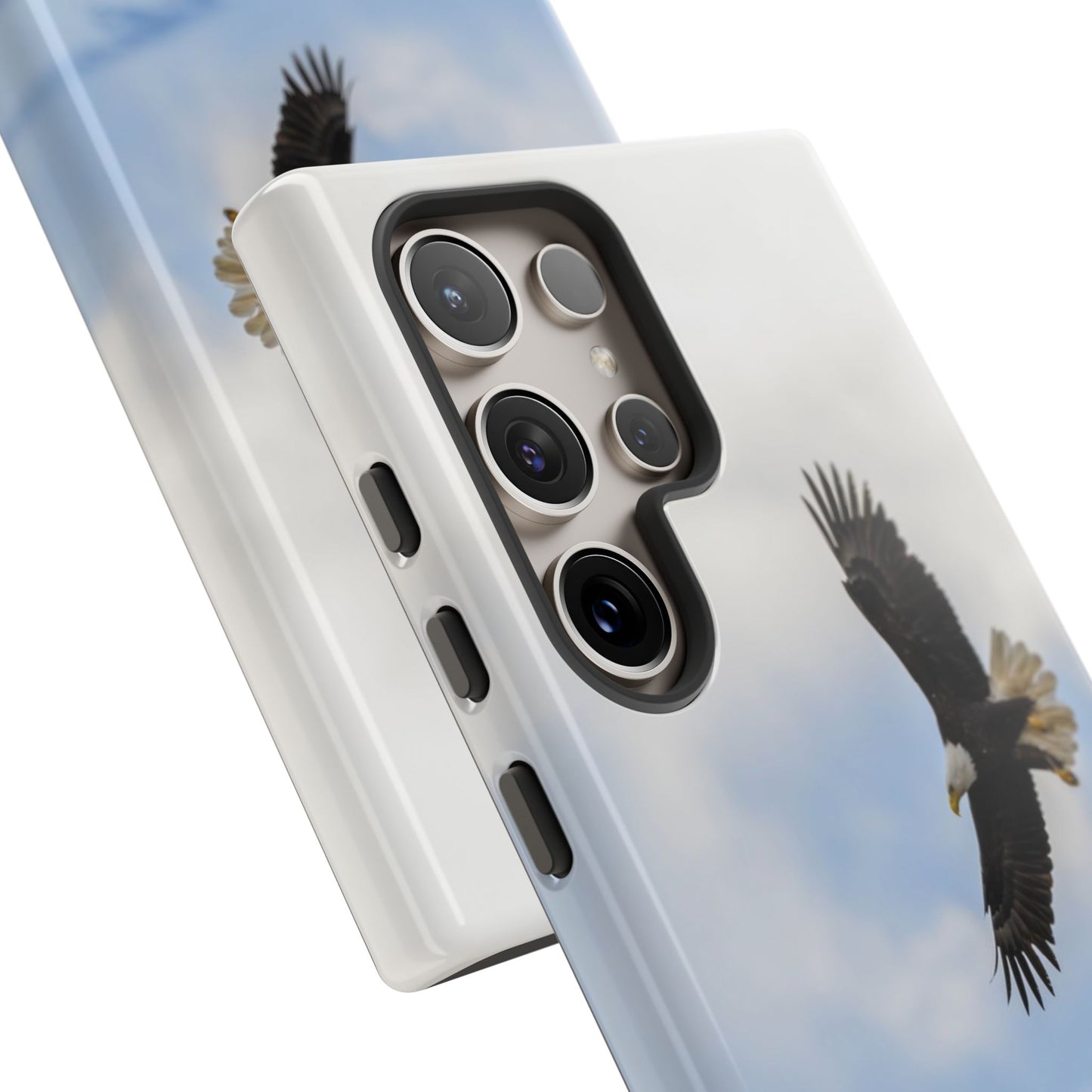 Phone Tough Case - Eagle Soaring in Alaska with Isaiah 40:31