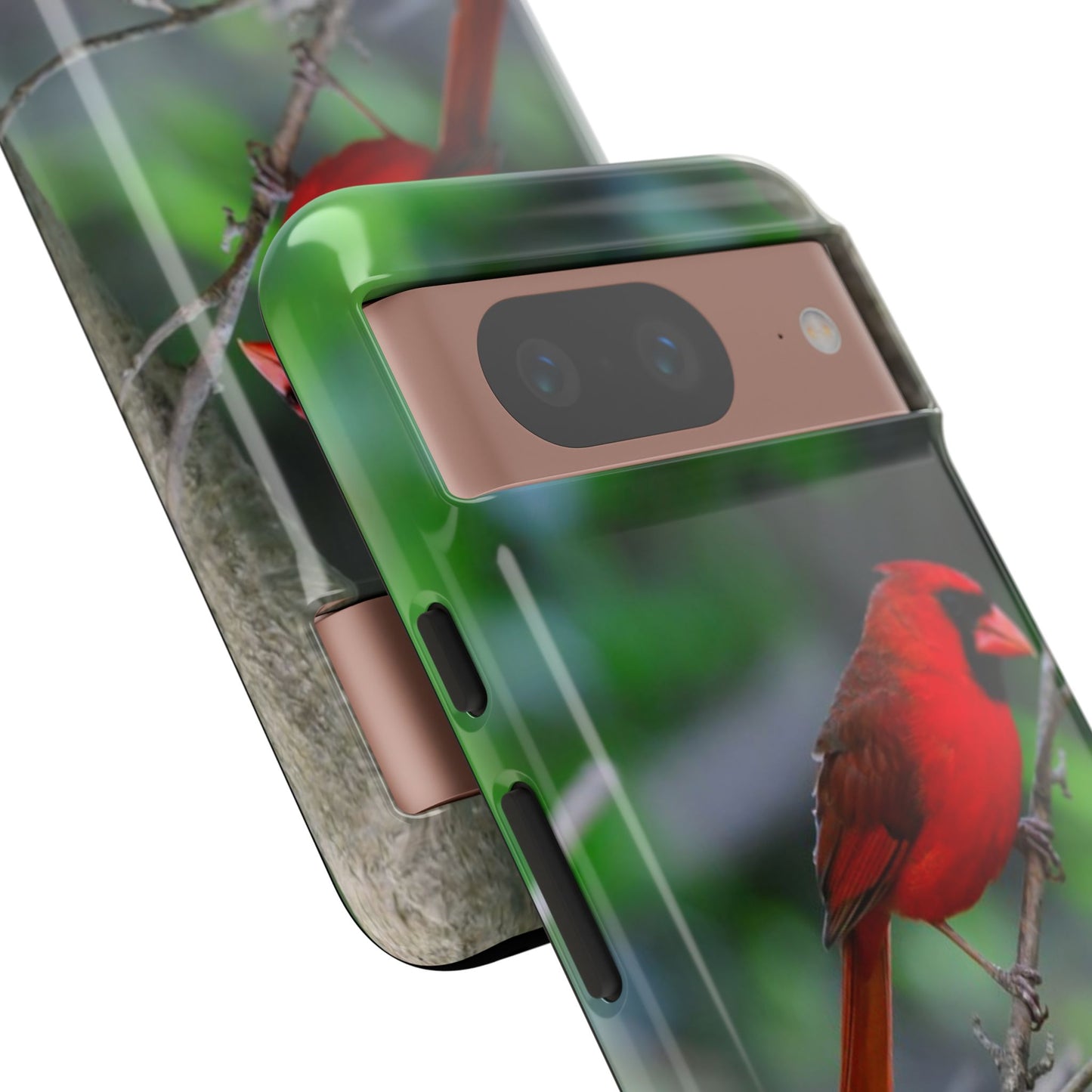 Phone Tough Case - Northern Cardinal 2 with Verse Psalm 30:11