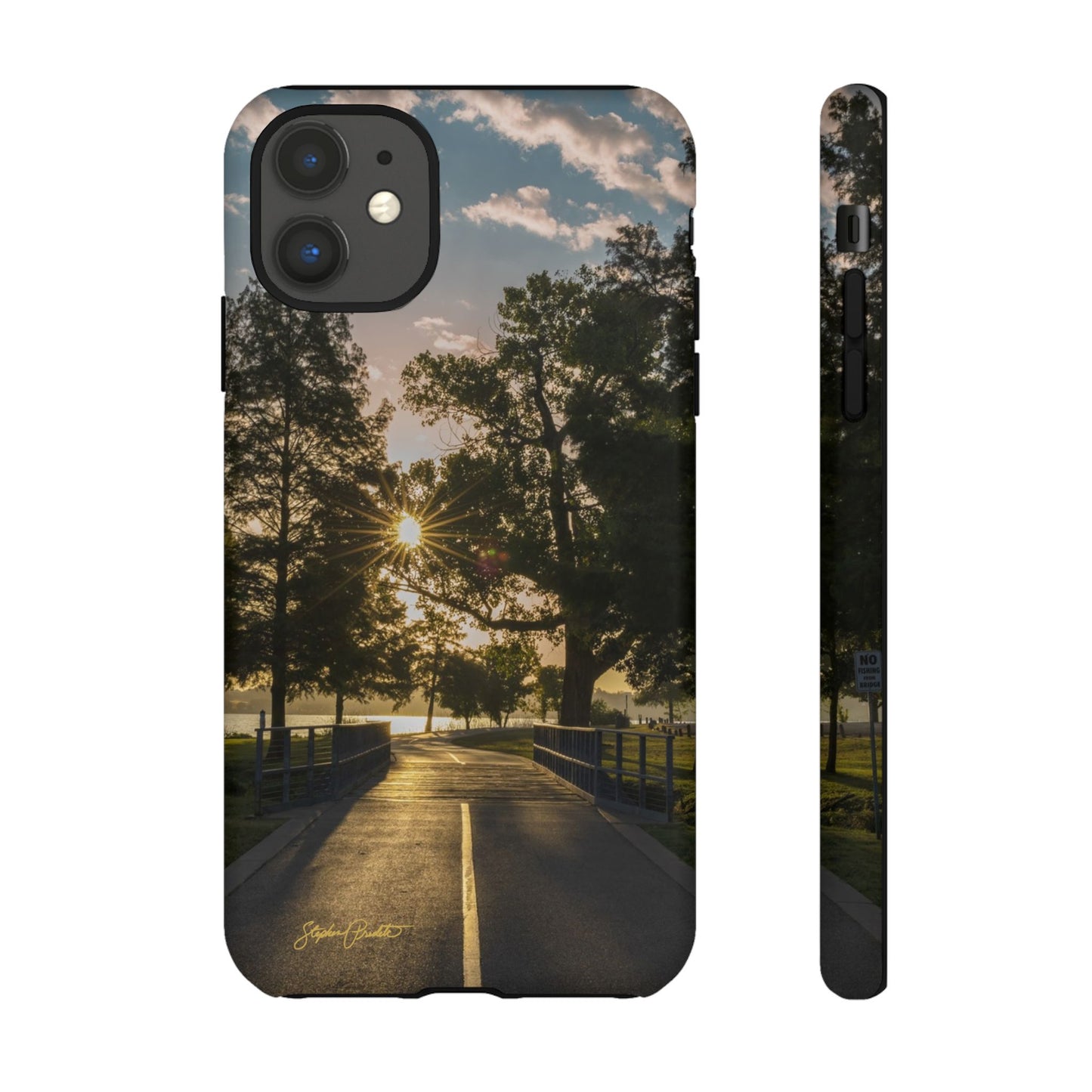 Phone Tough Case - Sunrise on the Running Path at White Rock Lake