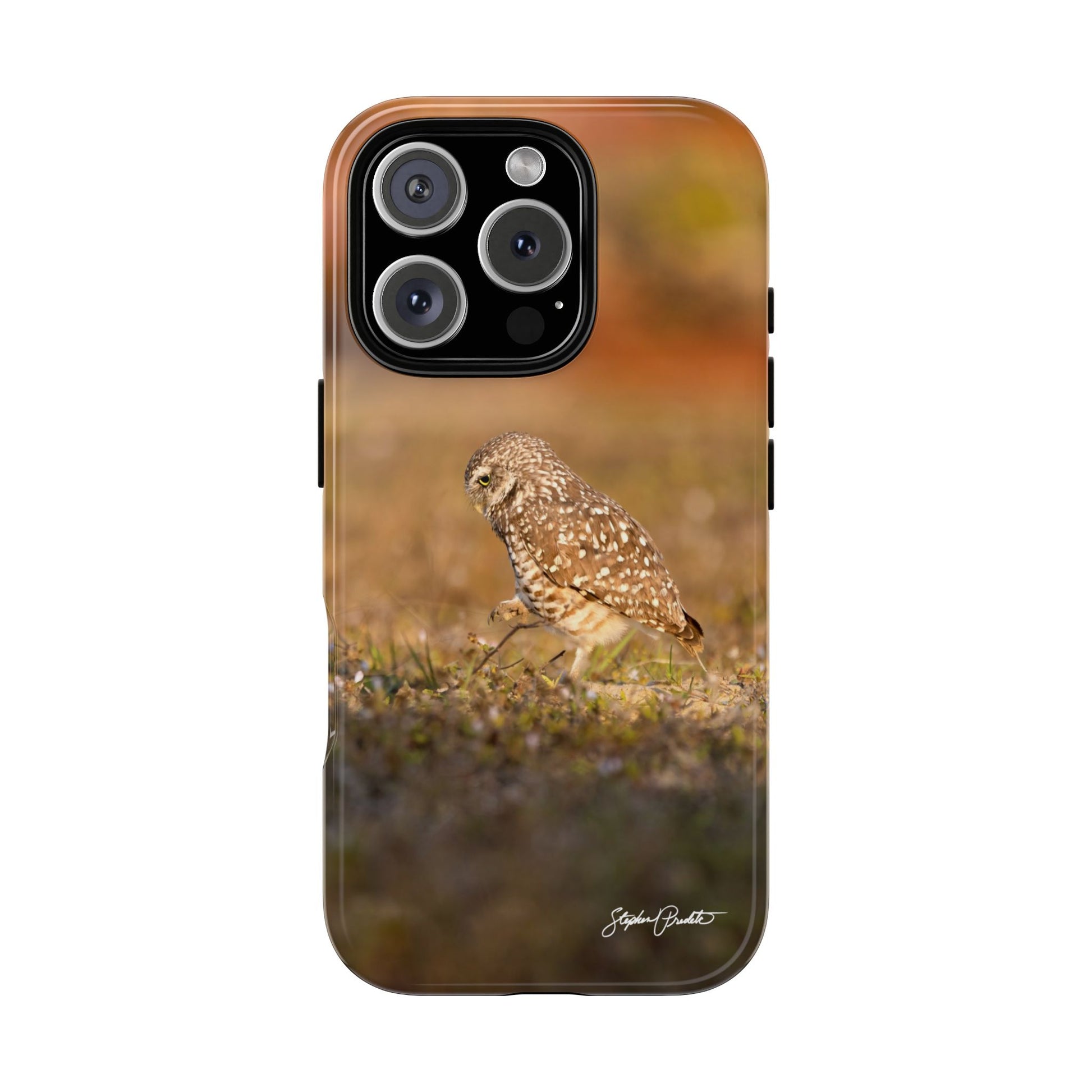 Phone Tough Case - Burrowing Owl Stroll Stephen Pred etc. Photography Phone Tough Case - Burrowing Owl Stroll Stephen Pred etc. Photography