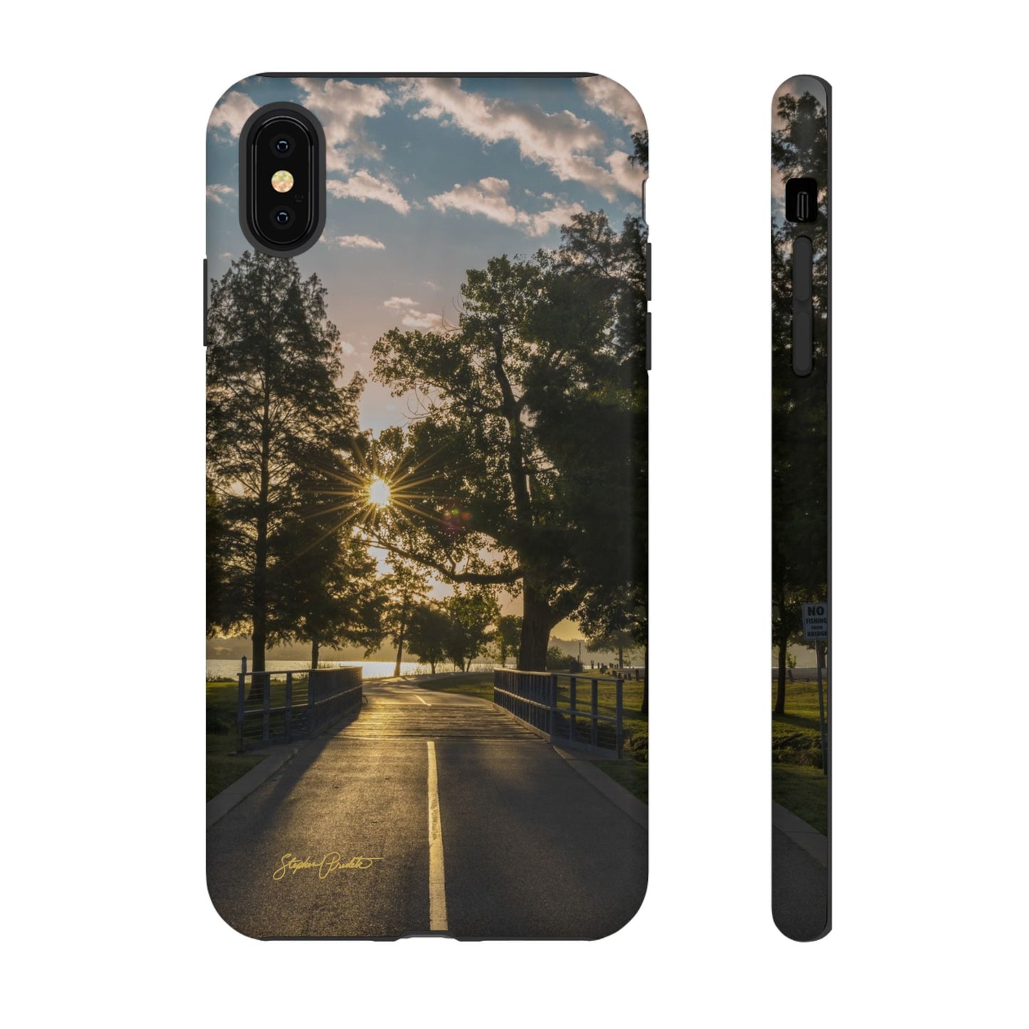 Phone Tough Case - Sunrise on the Running Path at White Rock Lake