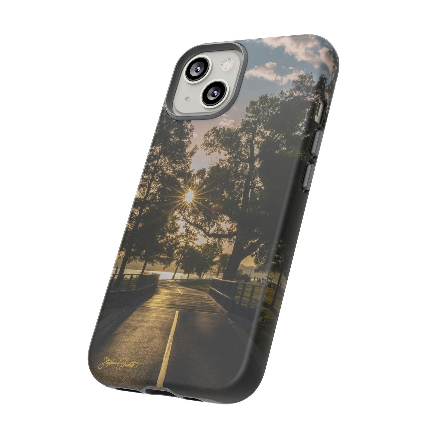 Phone Tough Case - Sunrise on the Running Path at White Rock Lake