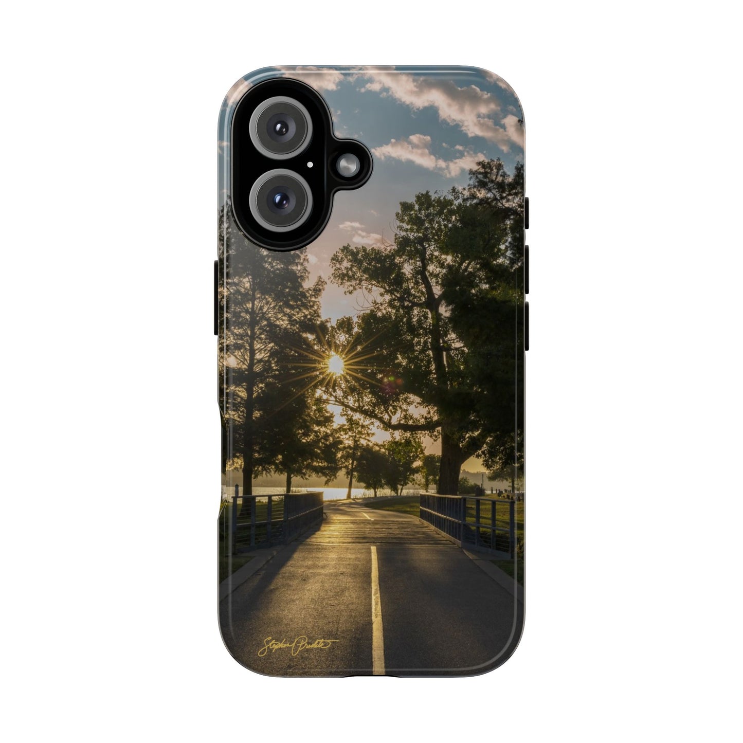 Phone Tough Case - Sunrise on the Running Path at White Rock Lake