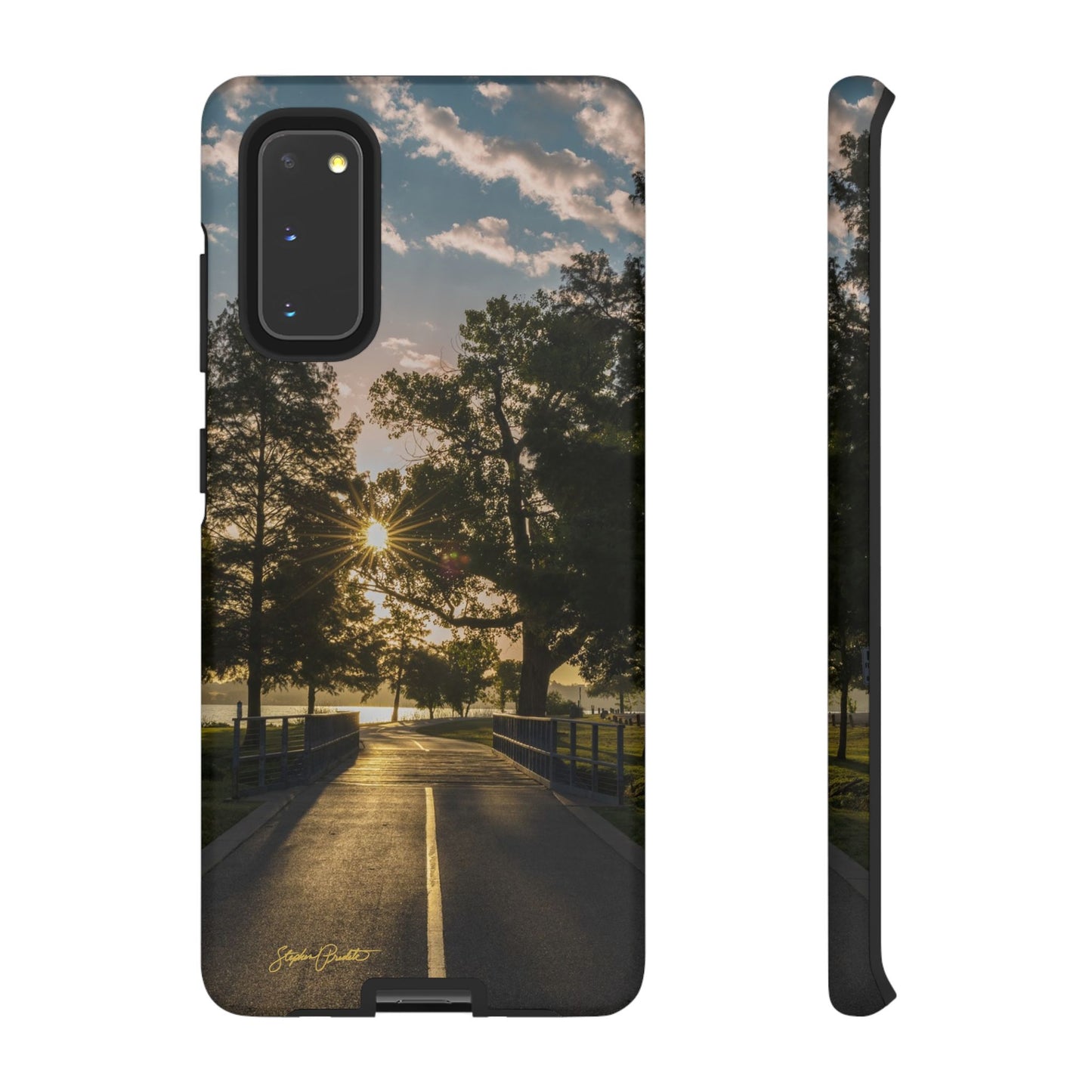 Phone Tough Case - Sunrise on the Running Path at White Rock Lake