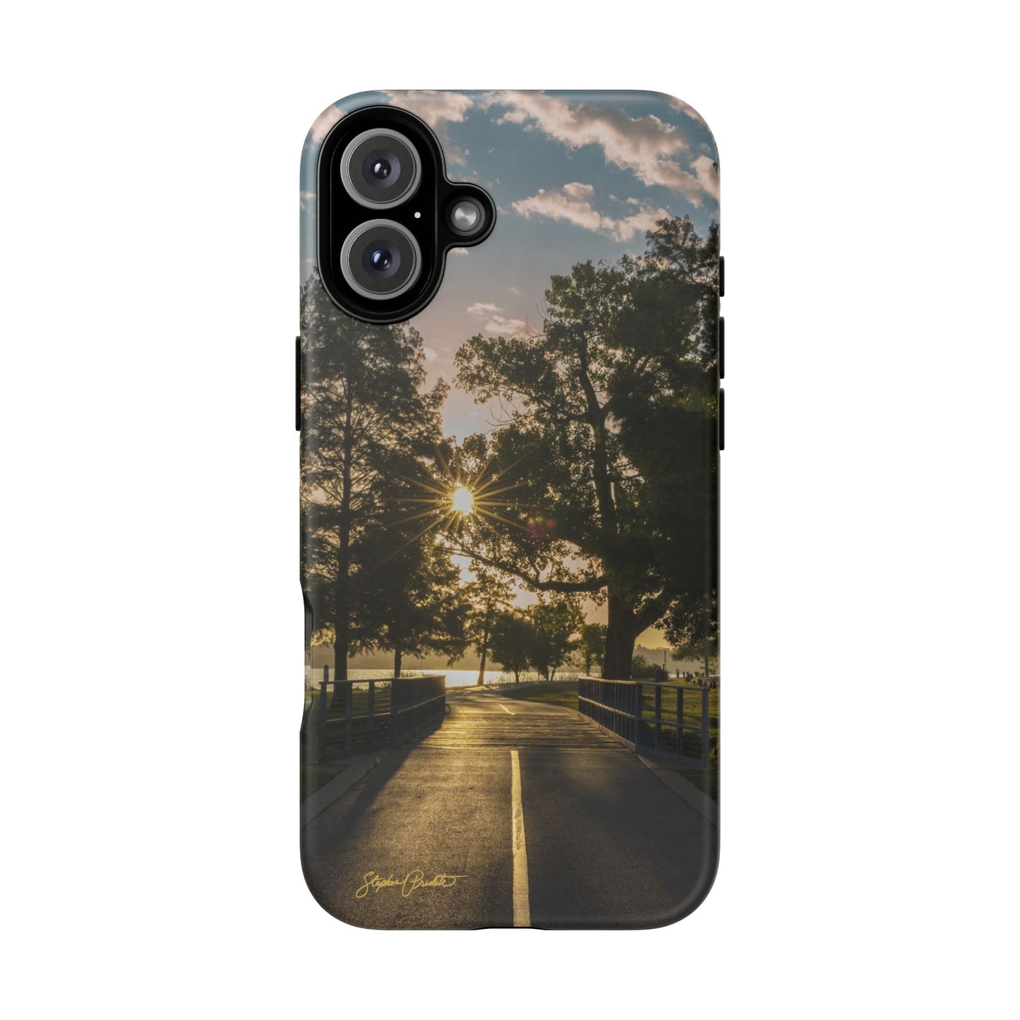 Phone Tough Case - Sunrise on the Running Path at White Rock Lake