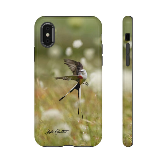 Phone Tough Case - Scissortail Flycatcher Aerial Maneuvers