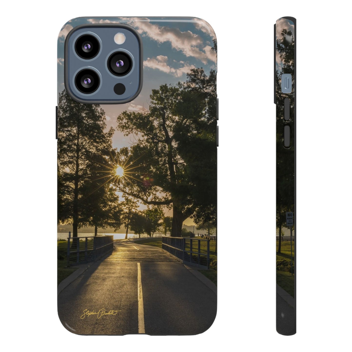 Phone Tough Case - Sunrise on the Running Path at White Rock Lake
