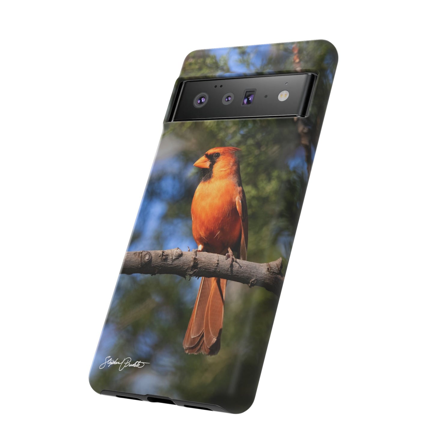 Phone Tough Case - Male Northern Cardinal
