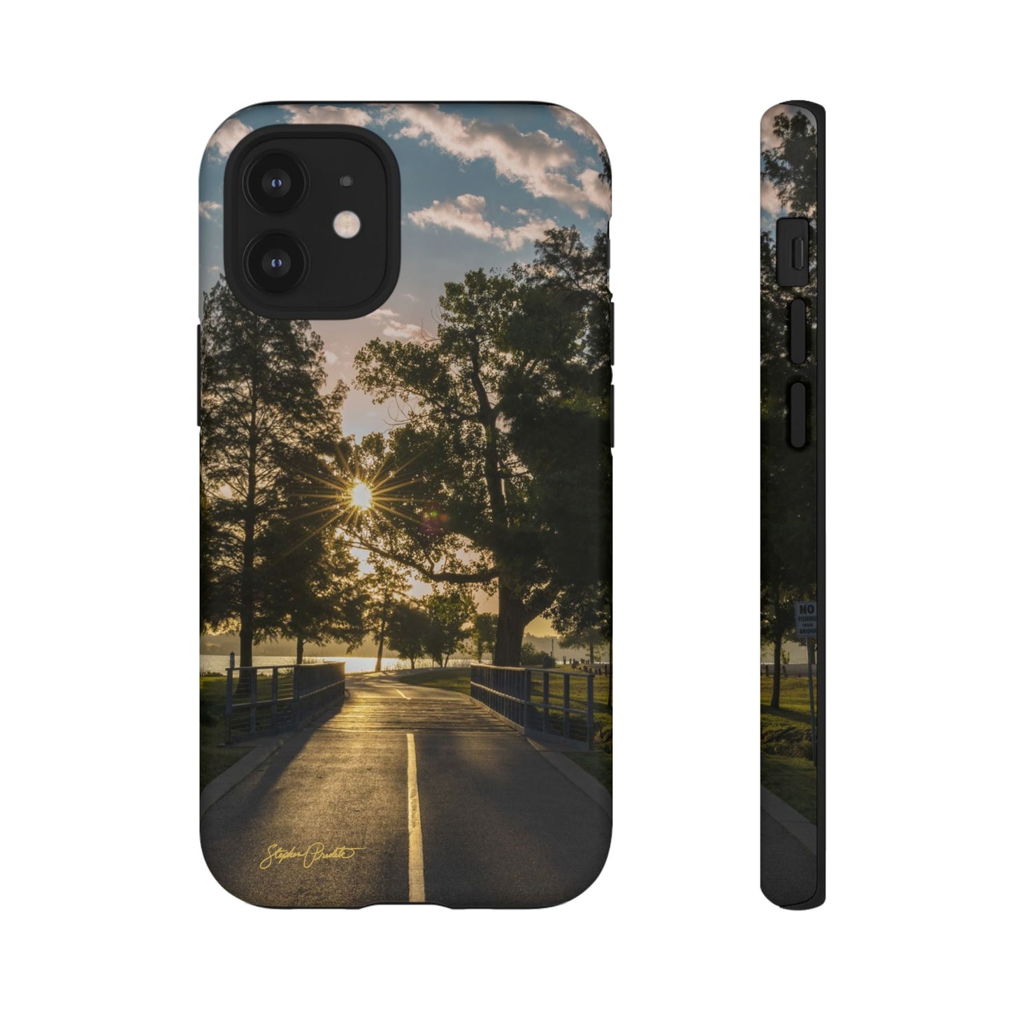 Phone Tough Case - Sunrise on the Running Path at White Rock Lake
