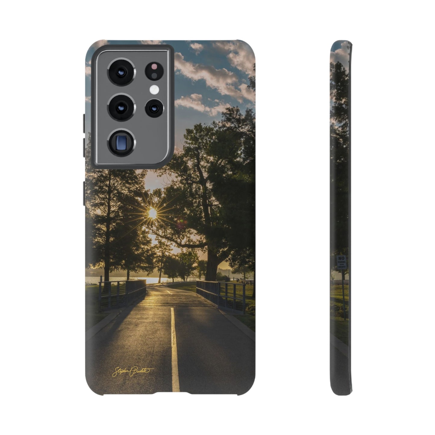 Phone Tough Case - Sunrise on the Running Path at White Rock Lake