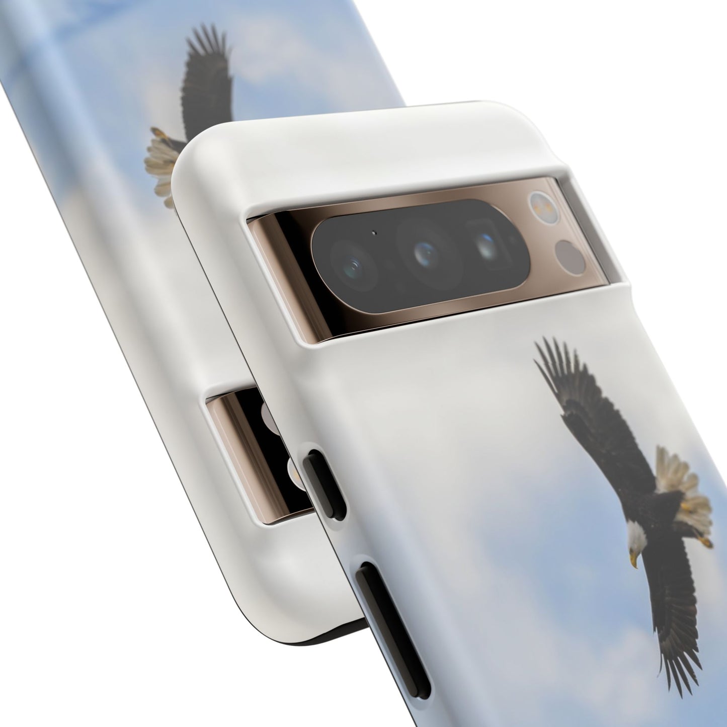 Phone Tough Case - Eagle Soaring in Alaska with Isaiah 40:31