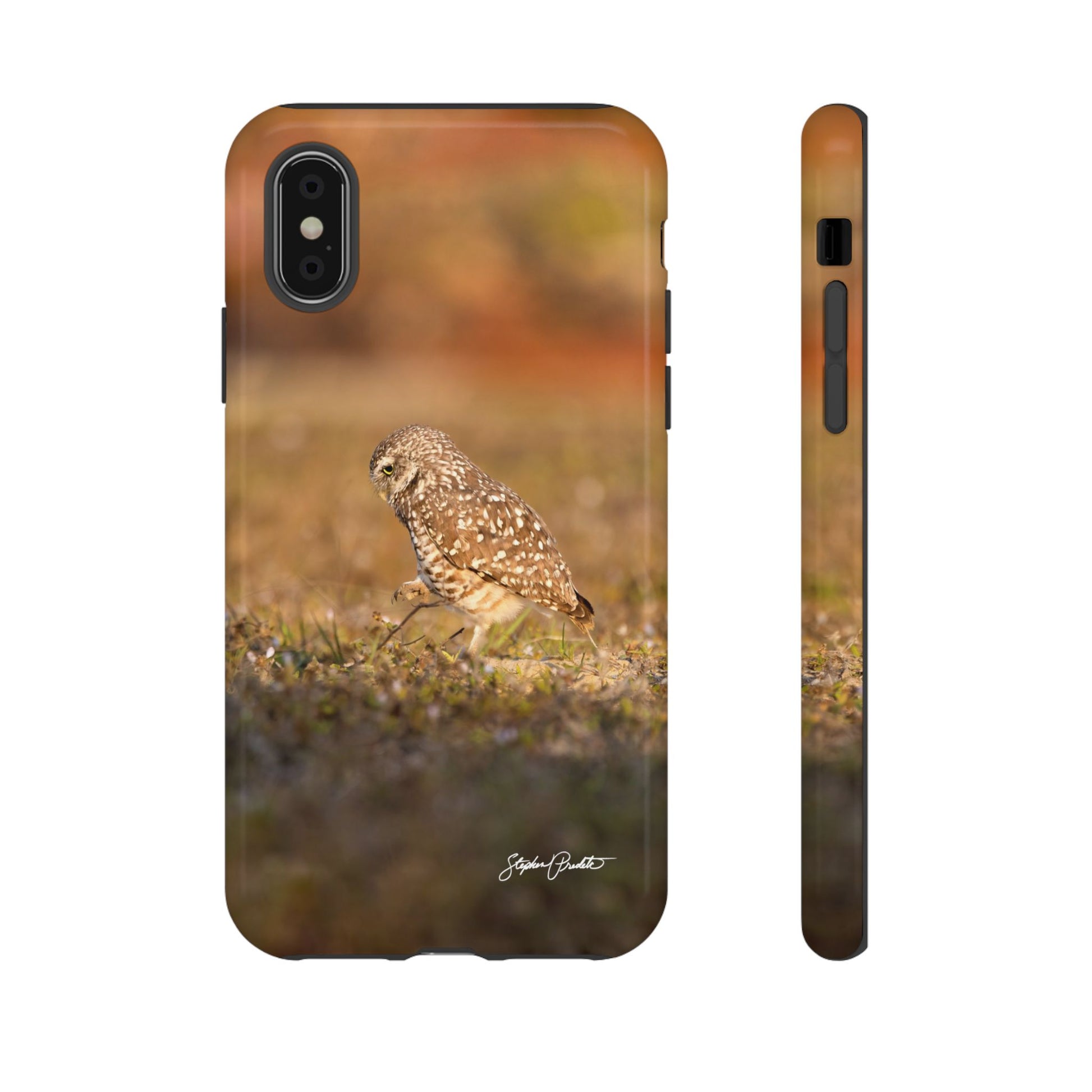 Phone Tough Case - Burrowing Owl Stroll Stephen Pred etc. Photography Phone Tough Case - Burrowing Owl Stroll Stephen Pred etc. Photography