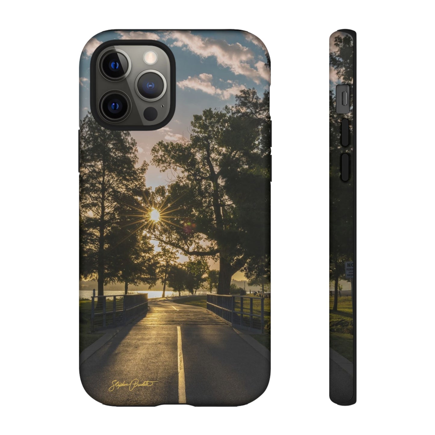 Phone Tough Case - Sunrise on the Running Path at White Rock Lake