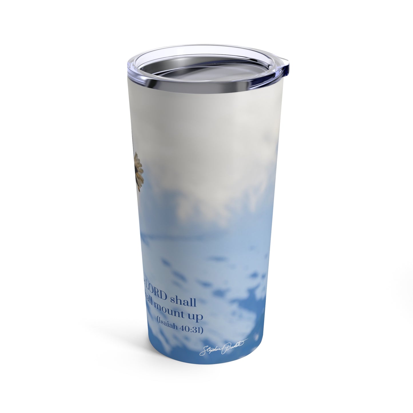 Tumbler 20oz -- Isaiah 40 Eagle Soaring