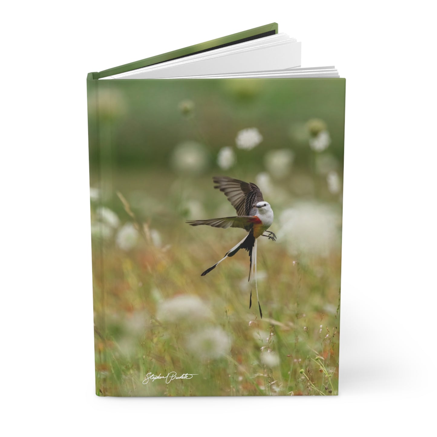 Hardcover Journal (Matte Finish) -- Scissortail Flycatcher