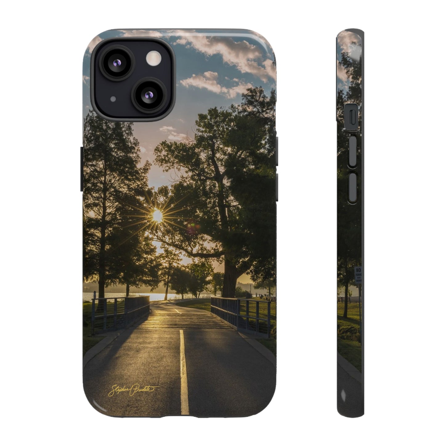 Phone Tough Case - Sunrise on the Running Path at White Rock Lake