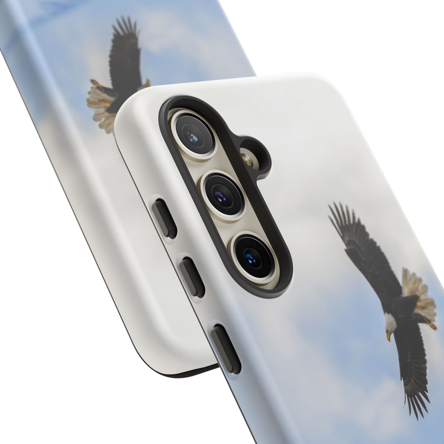Phone Tough Case - Eagle Soaring in Alaska with Isaiah 40:31