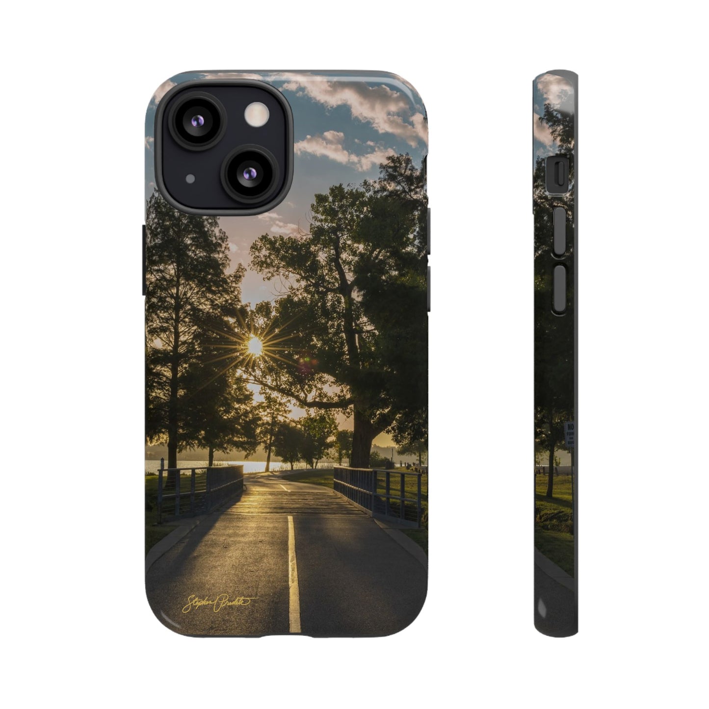 Phone Tough Case - Sunrise on the Running Path at White Rock Lake