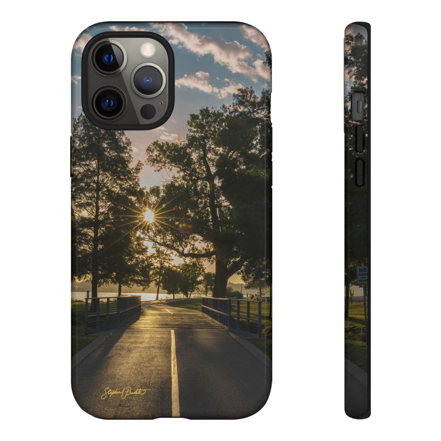 Phone Tough Case - Sunrise on the Running Path at White Rock Lake