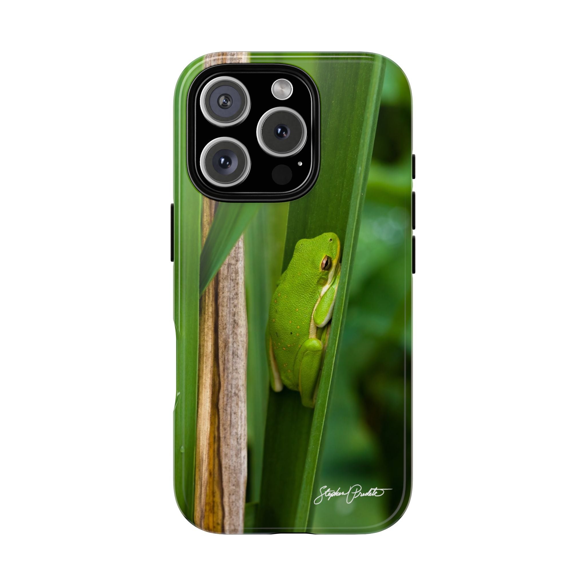 スマートフォン本体 frog Love this super cute frog phone case with a portable mirror and