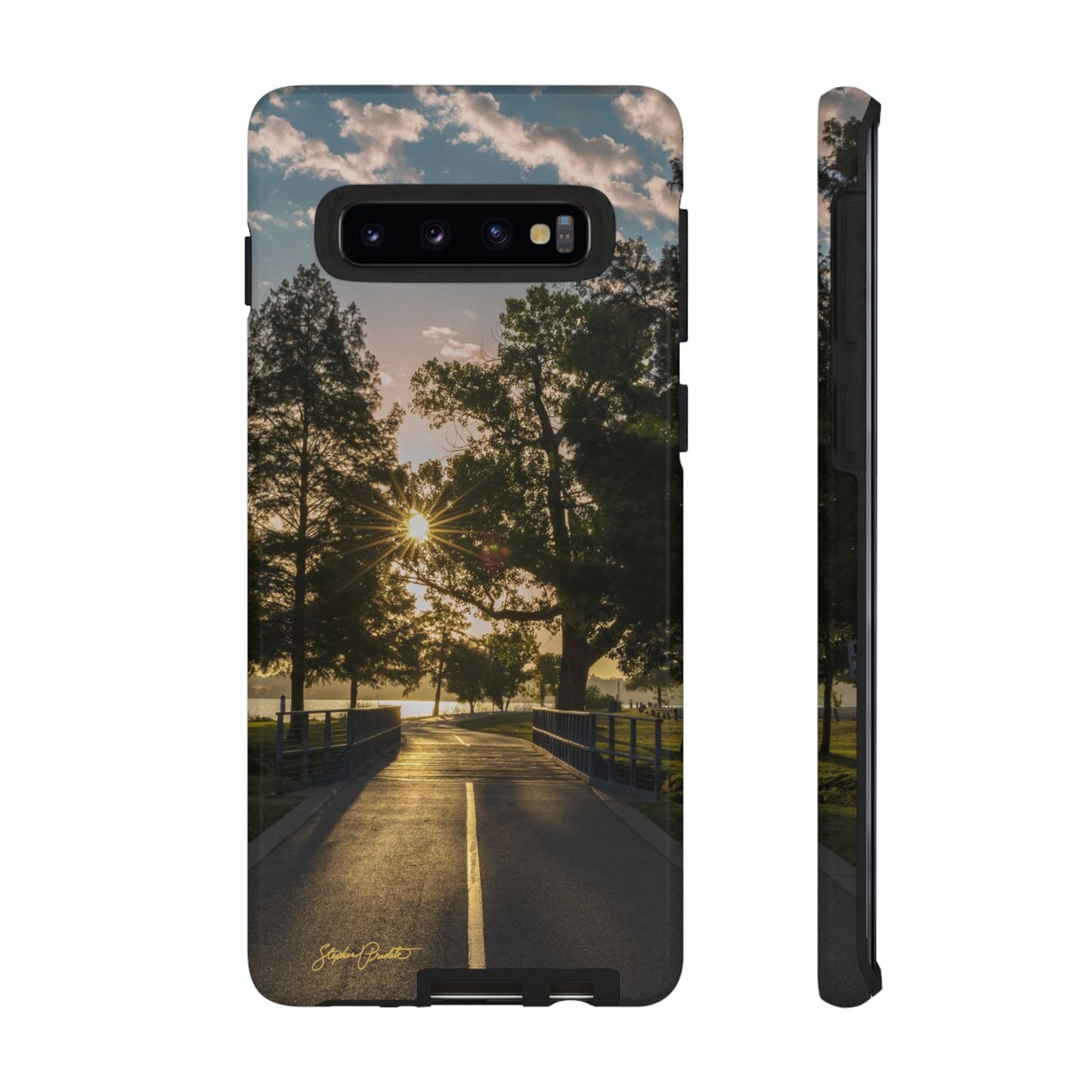 Phone Tough Case - Sunrise on the Running Path at White Rock Lake