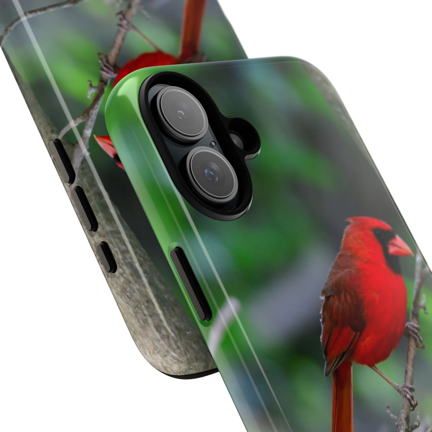 Phone Tough Case - Northern Cardinal 2 with Verse Psalm 30:11