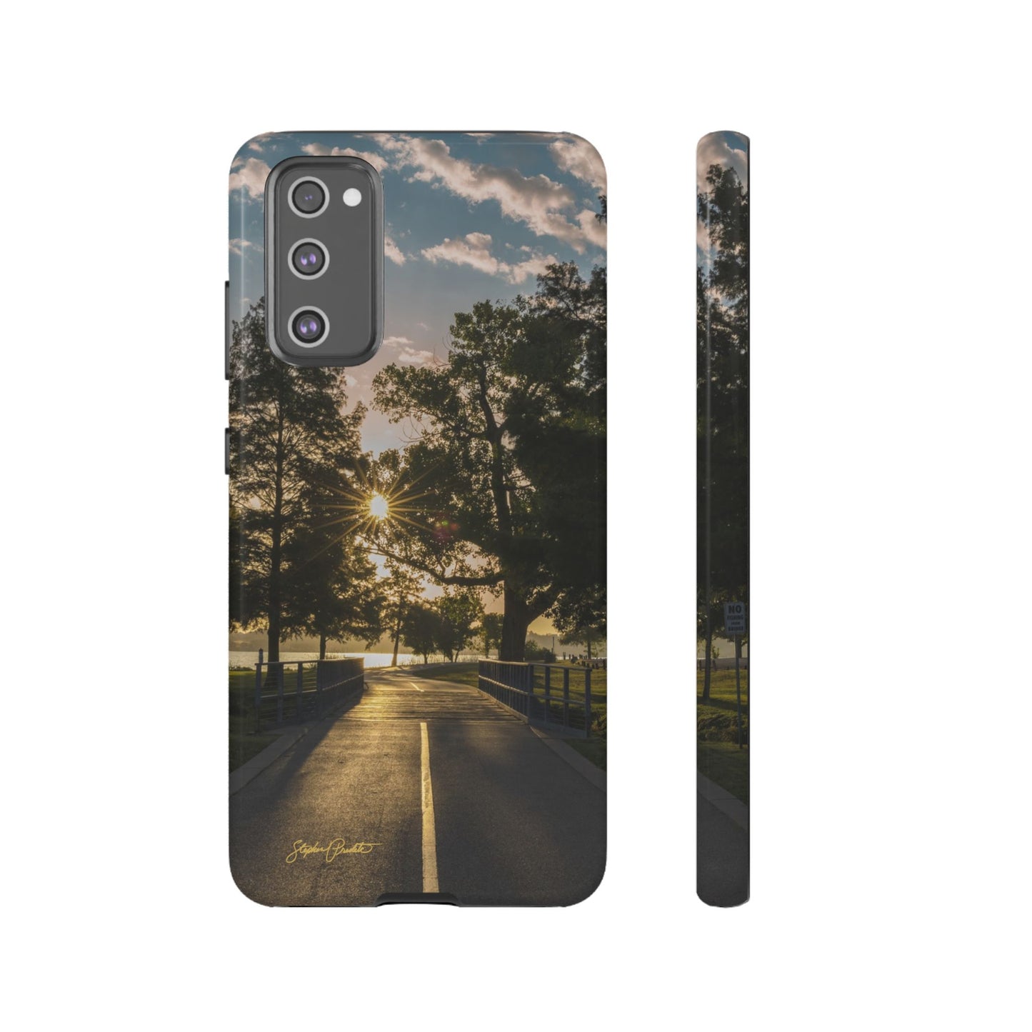 Phone Tough Case - Sunrise on the Running Path at White Rock Lake