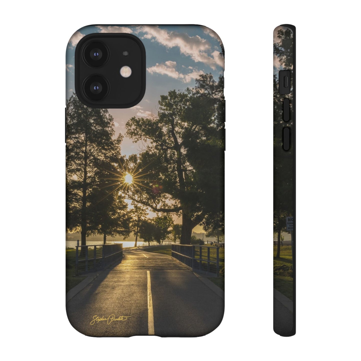 Phone Tough Case - Sunrise on the Running Path at White Rock Lake