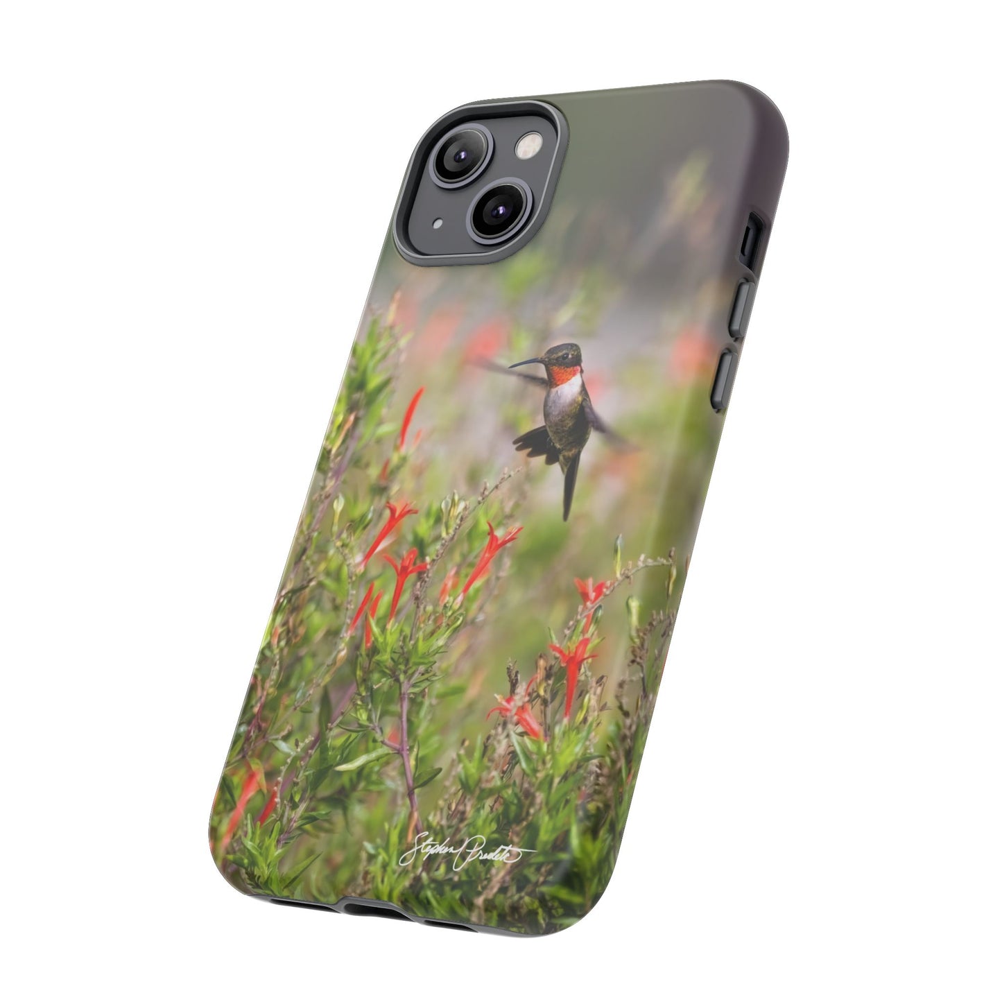 Phone Tough Case - Ruby-throated Hummingbird