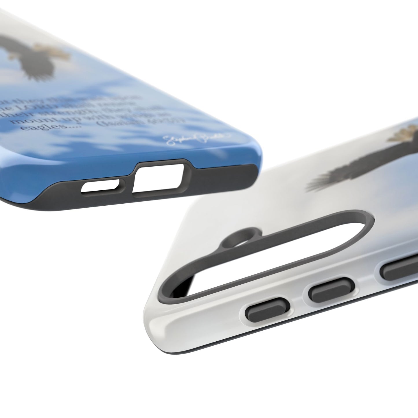 Phone Tough Case - Eagle Soaring in Alaska with Isaiah 40:31
